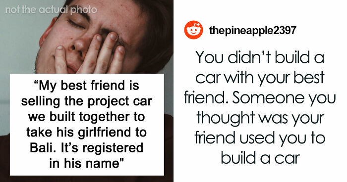 Guy Gets Betrayed By Friend After Putting His Heart And Soul To A Project Car They Were Working On Together