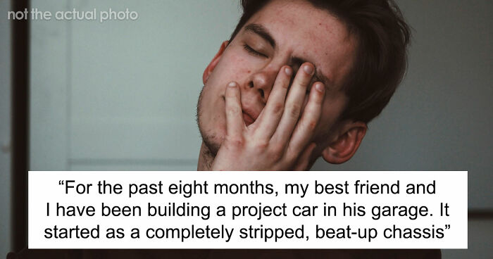 Guy Gets Betrayed By Friend After Putting His Heart And Soul To A Project Car They Were Working On Together