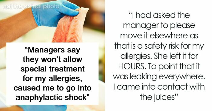 Woman Has Allergy Emergency, Can’t Believe Manager’s Reaction
