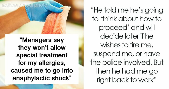 Woman Has Allergy Emergency, Can’t Believe Manager’s Reaction