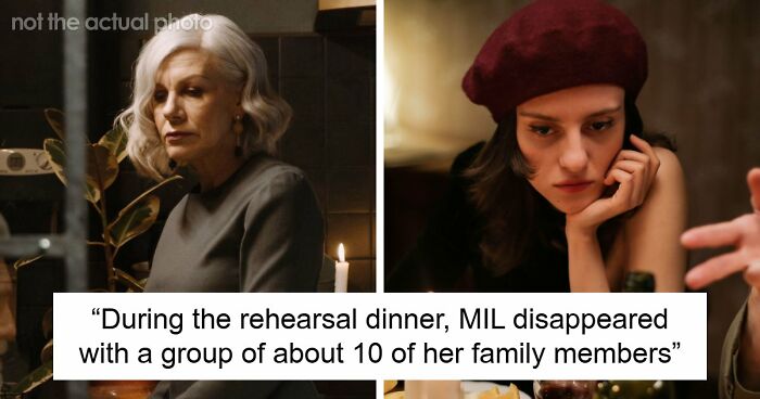 MIL Turns Rehearsal Dinner Into A Spectacle, Bride Needs To Walk Away To Calm Down