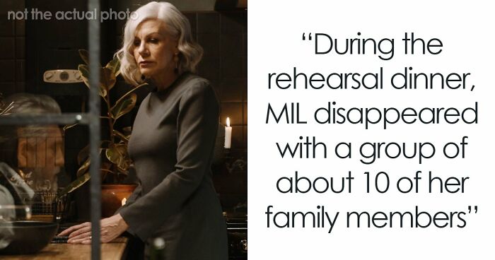 MIL Turns Rehearsal Dinner Into A Spectacle, Bride Needs To Walk Away To Calm Down