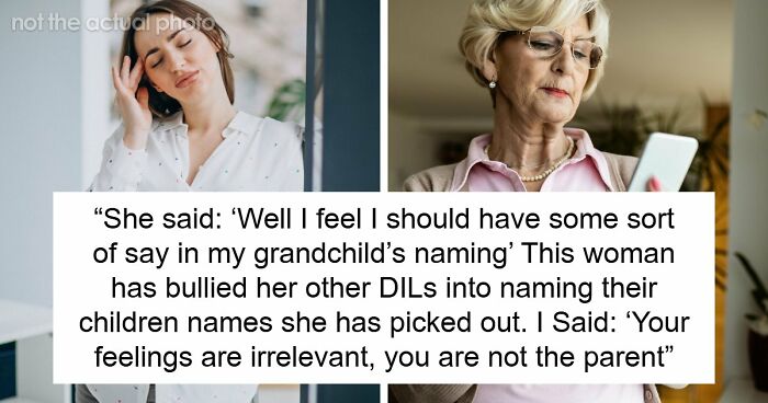 Grandma-To-Be Tries To Call Dibs On Naming The Baby, DIL Reminds Her Whose Baby It Really Is