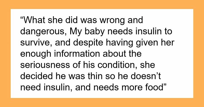 MIL Skips 5YO’s Insulin Shots And Lies About It, Terrified Parents Have A Meltdown With Kid In ER