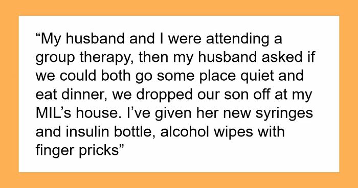 MIL Skips 5YO’s Insulin Shots And Lies About It, Terrified Parents Have A Meltdown With Kid In ER