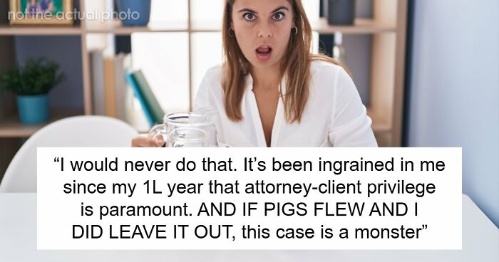 MIL Risks Attorney DIL’s Career For A Little Gossip, Shocked When Sorry Isn’t Enough To Fix It