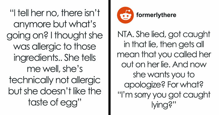 MIL Devours Mousse That DIL Made With Eggs And Salt, Shocked DIL Learns Her Allergies Were A Lie