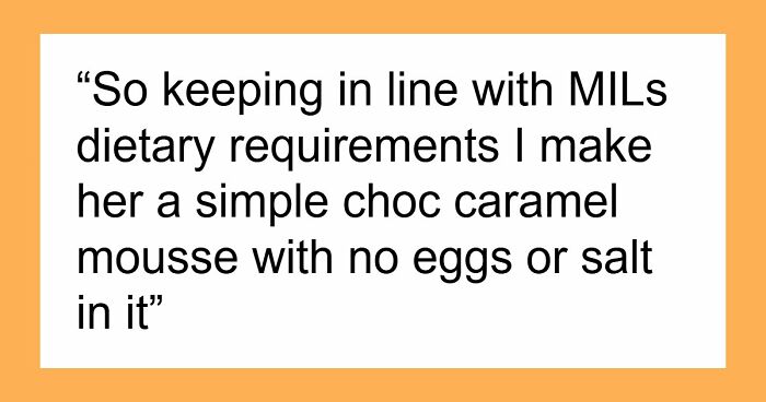MIL Devours Mousse That DIL Made With Eggs And Salt, Shocked DIL Learns Her Allergies Were A Lie