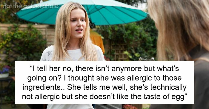MIL Devours Mousse That DIL Made With Eggs And Salt, Shocked DIL Learns Her Allergies Were A Lie