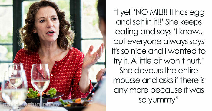 MIL Devours Mousse That DIL Made With Eggs And Salt, Shocked DIL Learns Her Allergies Were A Lie