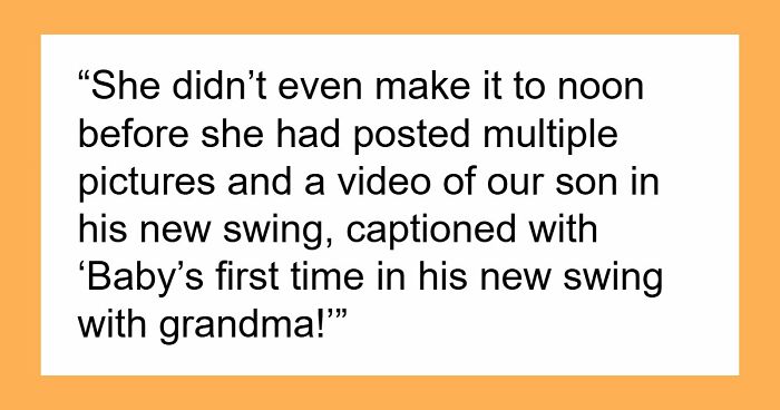 MIL Refuses To Listen To Parents, Keep Crossing Major Boundaries While Babysitting