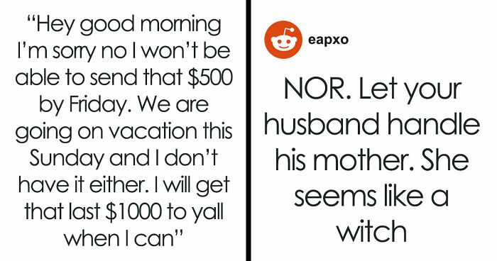 MIL Owes Couple $1.5K But Starts Packing For Vacation, Loses Her Mind When DIL Mentions The Loan