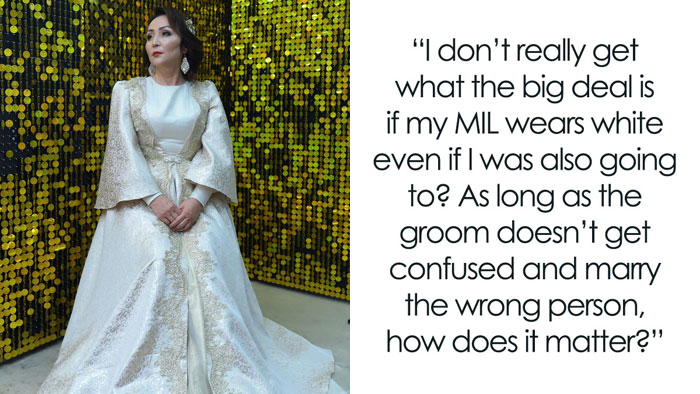 Woman Confused About Fiancé’s Reaction To His Mom’s Dress For Their Wedding, He Comes To Explain