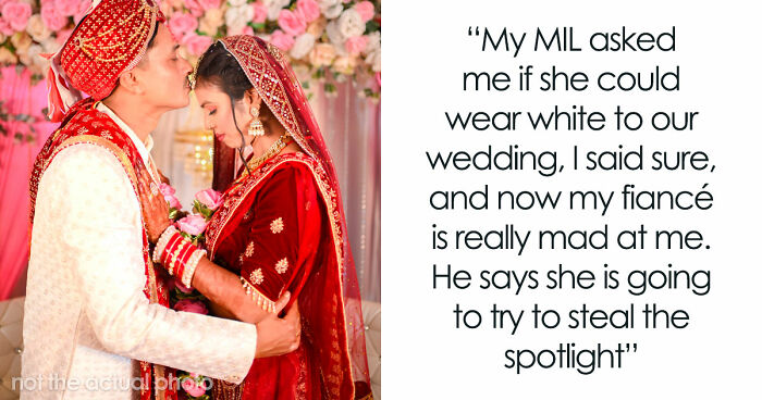 Woman Confused About Fiancé’s Reaction To His Mom’s Dress For Their Wedding, He Comes To Explain