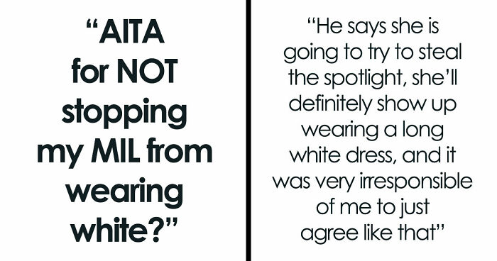 Woman Confused About Fiancé’s Reaction To His Mom’s Dress For Their Wedding, He Comes To Explain