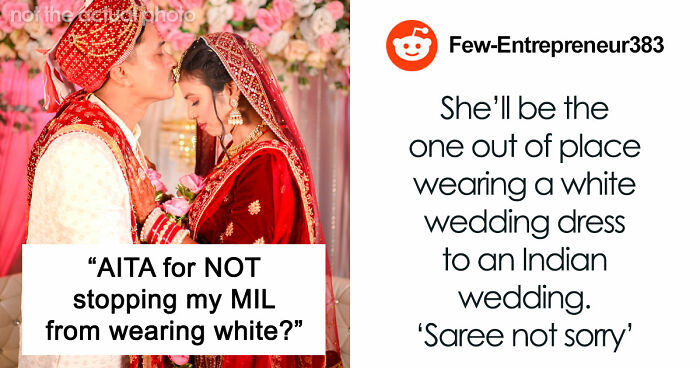 Woman Confused About Fiancé’s Reaction To His Mom’s Dress For Their Wedding, He Comes To Explain