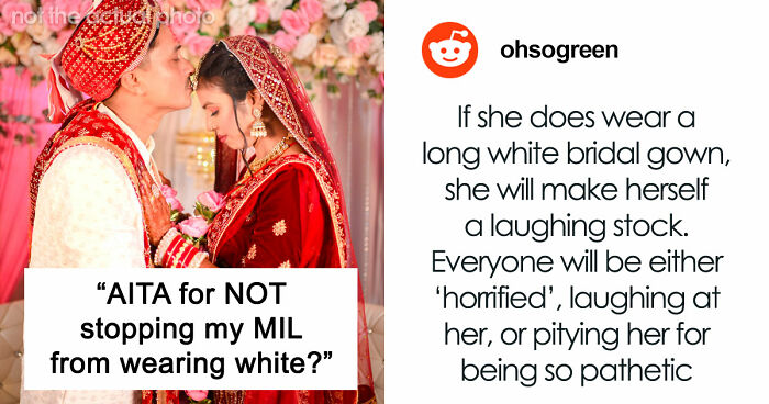 Woman Confused About Fiancé’s Reaction To His Mom’s Dress For Their Wedding, He Comes To Explain