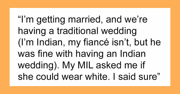 Woman Confused About Fiancé’s Reaction To His Mom’s Dress For Their Wedding, He Comes To Explain