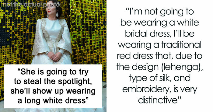Woman Confused About Fiancé’s Reaction To His Mom’s Dress For Their Wedding, He Comes To Explain