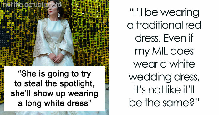 Woman Confused About Fiancé’s Reaction To His Mom’s Dress For Their Wedding, He Comes To Explain