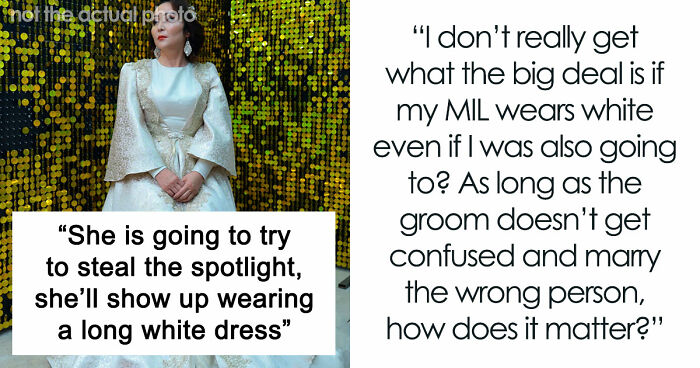 Woman Confused About Fiancé’s Reaction To His Mom’s Dress For Their Wedding, He Comes To Explain