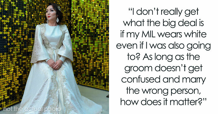 Woman Confused About Fiancé’s Reaction To His Mom’s Dress For Their Wedding, He Comes To Explain