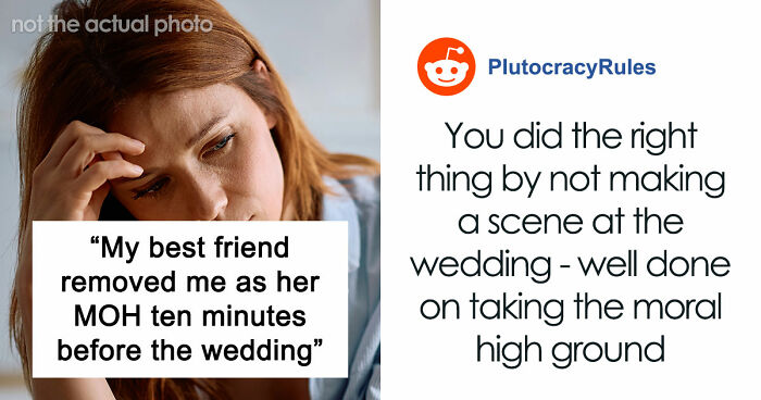 Woman Takes Her MOH Responsibilities Seriously, Bride Makes Her Regret It