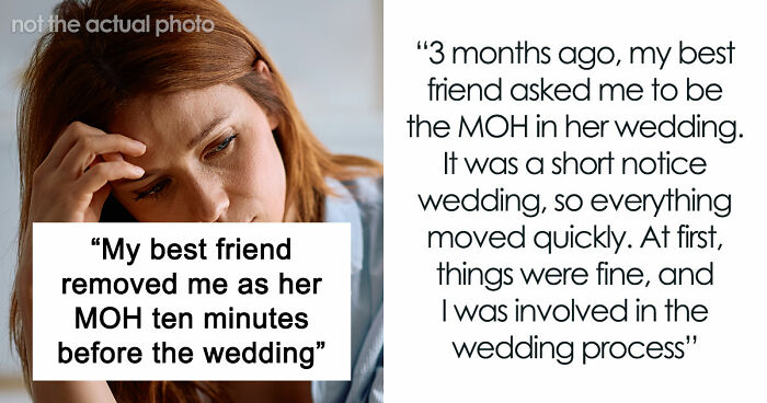 Woman Takes Her MOH Responsibilities Seriously, Bride Makes Her Regret It