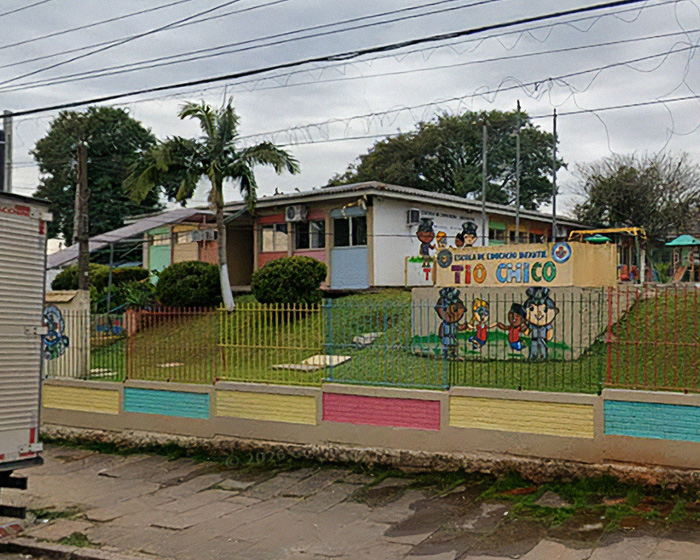 A school building, important for understanding a son's changed behavior and a mom's horror.