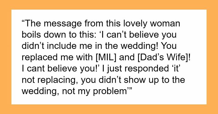 Mom Skips Daughter’s Wedding As “Church Is More Important,” Cries Foul As She’s Not In The Photos
