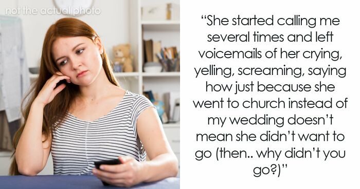 Mom Chooses Church Over Daughter’s Big Day, Then Gets Furious When Wedding Moves On Without Her