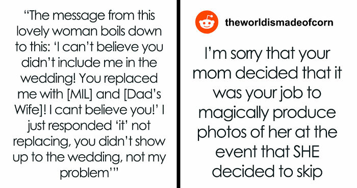Mom Skips Daughter’s Wedding As “Church Is More Important,” Cries Foul As She’s Not In The Photos
