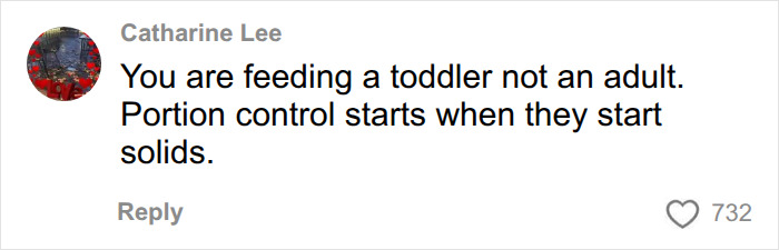 Expert Issues Warning After Mom Shows Off Her 1-Year-Old Toddler's Lunch