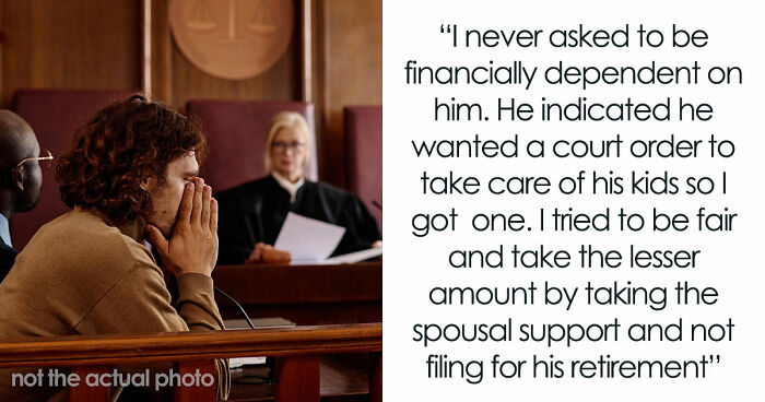 Narcissistic Guy Refuses To Pay Spousal Support And Takes Ex To Court, Ends Up Paying With 401k