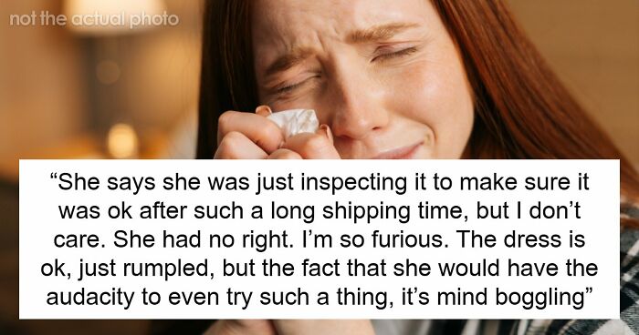 Bride Frantic As Shipping Company Can’t Find Wedding Dress, Horrified After Learning Who Took It