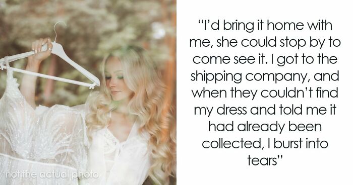 Bride Frantic As Shipping Company Can’t Find Wedding Dress, Horrified After Learning Who Took It