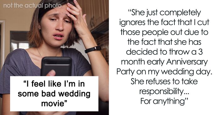 Woman Discovers Her Mom’s Secret Plans For Her Wedding Day, Cuts Off Every Family Member Involved