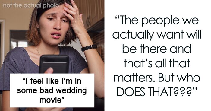 Woman Discovers Her Mom’s Secret Plans For Her Wedding Day, Cuts Off Every Family Member Involved