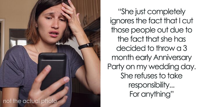 Woman Discovers Her Mom’s Secret Plans For Her Wedding Day, Cuts Off Every Family Member Involved