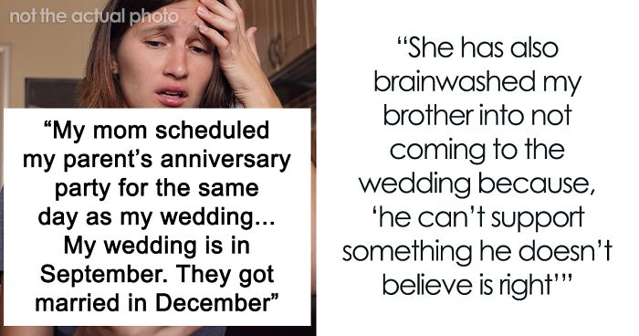 Woman Discovers Her Mom’s Secret Plans For Her Wedding Day, Cuts Off Every Family Member Involved