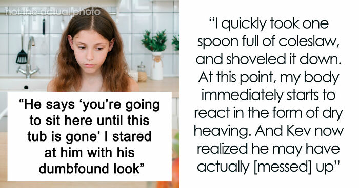 Mom’s Boyfriend Thinks Kid Is Faking A Food Issue, Immediately Regrets Testing It