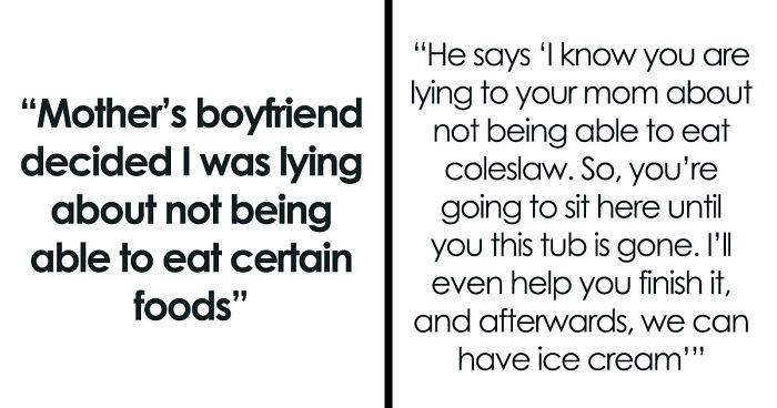 Mom’s Boyfriend Thinks Kid Is Faking A Food Issue, Immediately Regrets Testing It