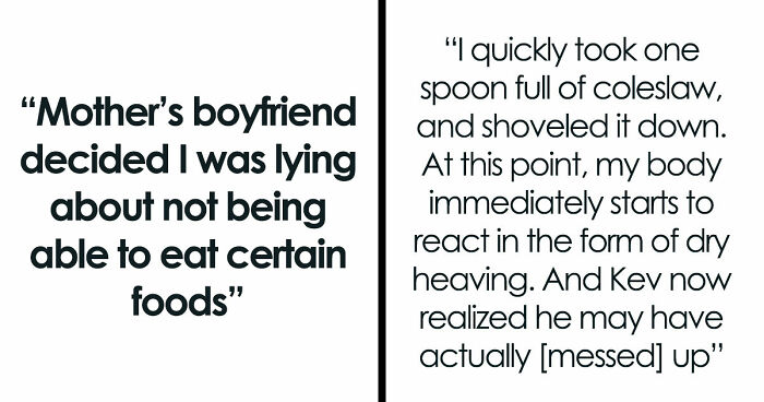 Mom’s Boyfriend Thinks Kid Is Faking A Food Issue, Immediately Regrets Testing It