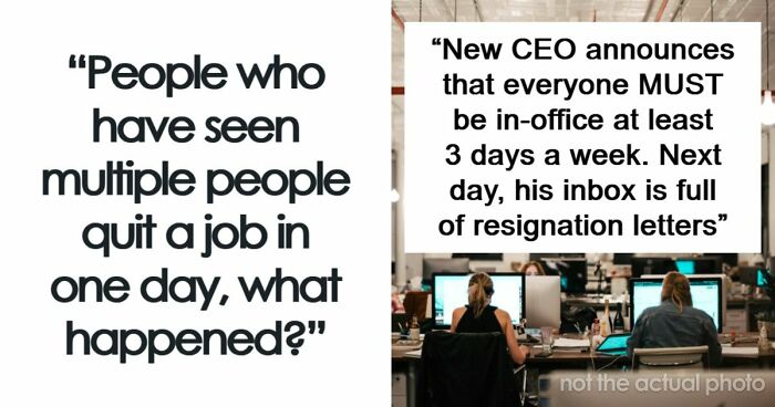 “About 100 Left”: 61 Stories Of Mass Walkouts That Left Managers Completely Speechless