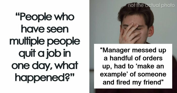 “About 100 Left”: 61 Stories Of Mass Walkouts That Left Managers Completely Speechless