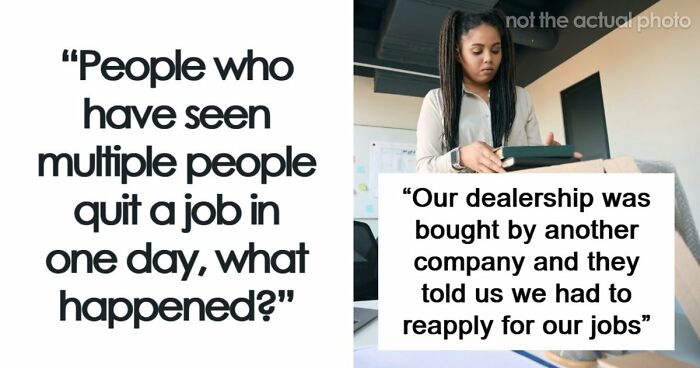 “About 100 Left”: 61 Stories Of Mass Walkouts That Left Managers Completely Speechless