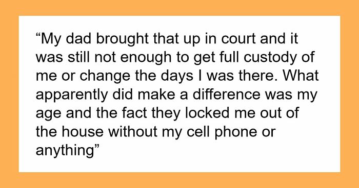 19YO Wants Nothing To Do With Mom Who Let Stepkids Bully Her For Years, Mom Has A Total Meltdown