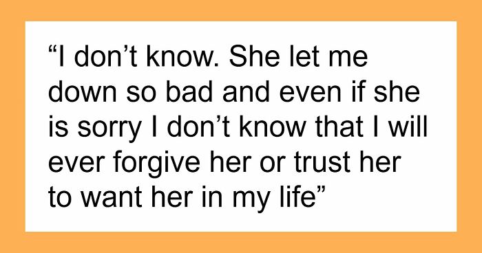 19YO Wants Nothing To Do With Mom Who Let Stepkids Bully Her For Years, Mom Has A Total Meltdown