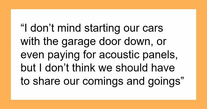 Anxious Neighbor Keeps Complaining About Guy’s Car, Wants Advance Notice Of Couple’s Every Move