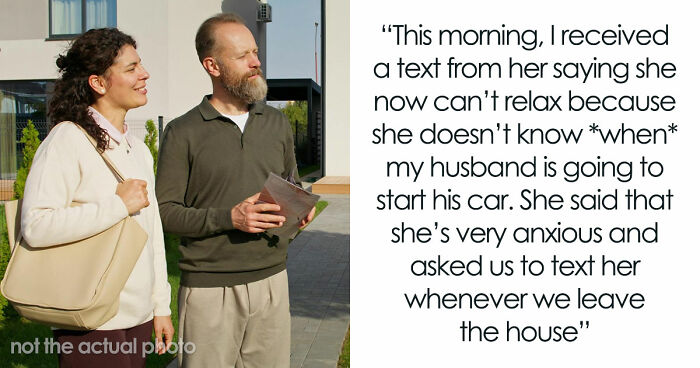 Neighbor Blames Couple’s Car For Her Anxiety, Expects Personal Alerts Whenever They Head Out